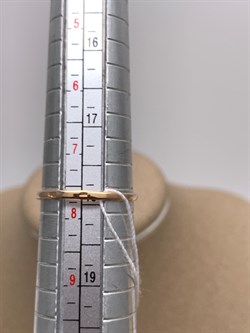 *Кольцо р.18 цв Красное арт. 01-4887-00-000-1110-04-922 (вес 2,16 г) - фото 339152