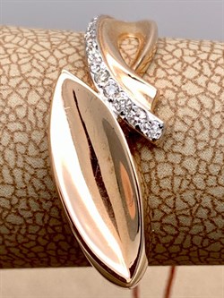 *Кольцо р.17,5 цв Красное арт. 12682-100-489 (вес 2,82 г) - фото 339396