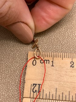 *Подвеска "МАЛЕНЬКОЙ ПРИНЦЕССЕ" арт. 33361-100-943, цв красное, белое (вес 0,36 г) - фото 339408 *Подвеска "МАЛЕНЬКОЙ ПРИНЦЕССЕ" арт. 33361-100-943, цв красное, белое (вес 0,36 г) - фото 339408