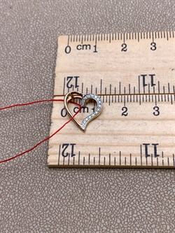 *Подвеска цв Красное арт. 3344-100-193 (вес 0,74 г) - фото 339434