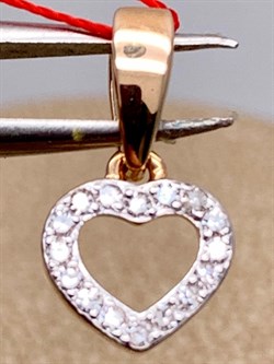 *Подвеска цв Красное арт. 3799-100-144 (вес 0,69 г) - фото 339436 *Подвеска цв Красное арт. 3799-100-144 (вес 0,69 г) - фото 339436