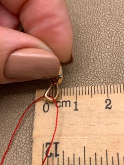 *Подвеска цв Красное арт. 3799-100-144 (вес 0,69 г) - фото 339438 *Подвеска цв Красное арт. 3799-100-144 (вес 0,69 г) - фото 339438