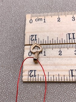 *Подвеска цв Красное арт. 3799-100-144 (вес 0,69 г) - фото 339439 *Подвеска цв Красное арт. 3799-100-144 (вес 0,69 г) - фото 339439