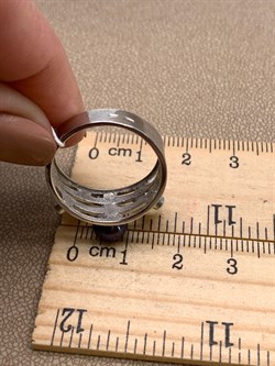 *Кольцо р.19 Жемчуг Микс д.5*5,5 д.5,5*6 д.6,5*7мм арт. 1.0107.0.b-046 Вес 4,42 г - фото 339606