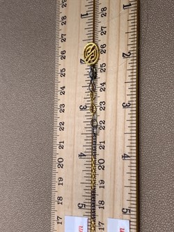 *Браслет на ногу Клевер р.19-23 Янтарь арт. 824038п-034 Вес 4,59 г - фото 339646 *Браслет на ногу Клевер р.19-23 Янтарь арт. 824038п-034 Вес 4,59 г - фото 339646