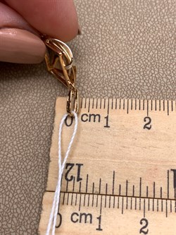 *Подвеска цв Красное, Лимонное арт. 03-2726-00-000-1113-48-266 (вес 1,46 г) - фото 339679 *Подвеска цв Красное, Лимонное арт. 03-2726-00-000-1113-48-266 (вес 1,46 г) - фото 339679