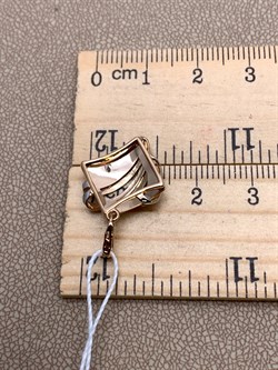 *Подвеска цв Красное, Лимонное арт. 03-2726-00-000-1113-48-266 (вес 1,46 г) - фото 339680 *Подвеска цв Красное, Лимонное арт. 03-2726-00-000-1113-48-266 (вес 1,46 г) - фото 339680