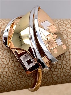 *Кольцо р.18 цв Красное, Лимонное арт. 01-5061-00-000-1113-48-311 (вес 2,28 г) - фото 339684