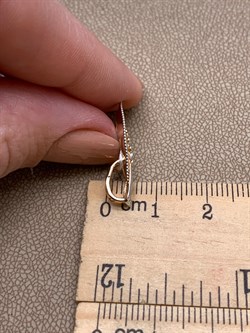 *Подвеска цв Красное, Лимонное арт. 03-2756-00-000-1113-42-461 (вес 1,2 г) - фото 339863 *Подвеска цв Красное, Лимонное арт. 03-2756-00-000-1113-42-461 (вес 1,2 г) - фото 339863