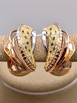 *Серьги цв Красное, Лимонное арт. 02-4205-00-000-1113-48-929 (вес 5,16 г) - фото 339907 *Серьги цв Красное, Лимонное арт. 02-4205-00-000-1113-48-929 (вес 5,16 г) - фото 339907