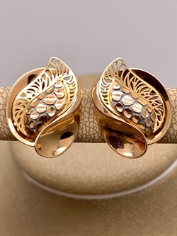 *Серьги цв Красное, Лимонное арт. 02-3889-00-000-1113-48-080 (вес 3,67 г) - фото 339932 *Серьги цв Красное, Лимонное арт. 02-3889-00-000-1113-48-080 (вес 3,67 г) - фото 339932