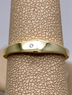 *Кольцо р.19 Фианит арт. SS-R01810-X-L-W-X-X-720 вес 1,9 г - фото 340019