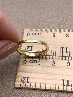 *Кольцо р.19 Фианит арт. SS-R01810-X-L-W-X-X-720 вес 1,9 г - фото 340021