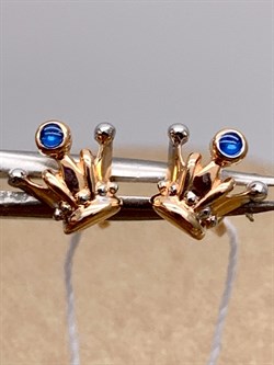 *Пусеты Эмаль цв Красное арт. 02-4709-00-000-1110-59-850 (вес 1,29 г) - фото 340436 *Пусеты Эмаль цв Красное арт. 02-4709-00-000-1110-59-850 (вес 1,29 г) - фото 340436