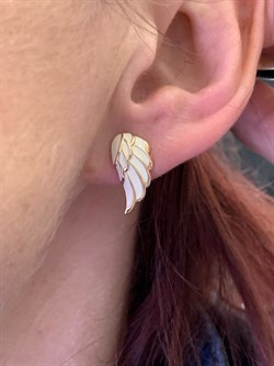 *Серьги Эмаль цв Красное арт. 02-3544-00-000-1110-25-889 (вес 3,3 г) - фото 340467 *Серьги Эмаль цв Красное арт. 02-3544-00-000-1110-25-889 (вес 3,3 г) - фото 340467