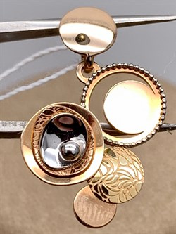 *Подвеска цв Лимонное, Красное, Белое арт. 03-2740-00-000-1140-48-906 (вес 1,68 г) - фото 340485 *Подвеска цв Лимонное, Красное, Белое арт. 03-2740-00-000-1140-48-906 (вес 1,68 г) - фото 340485