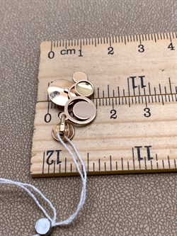 *Подвеска цв Лимонное, Красное, Белое арт. 03-2740-00-000-1140-48-906 (вес 1,68 г) - фото 340487 *Подвеска цв Лимонное, Красное, Белое арт. 03-2740-00-000-1140-48-906 (вес 1,68 г) - фото 340487