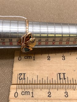 *Кольцо Р.18,5 цв Лимонное, Красное, Белое арт. 01-5128-00-000-1140-48-940 (вес 2,35 г) - фото 340523 *Кольцо Р.18,5 цв Лимонное, Красное, Белое арт. 01-5128-00-000-1140-48-940 (вес 2,35 г) - фото 340523