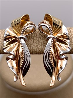 *Серьги цв Лимонное, Красное, Белое арт. 02-4133-00-000-1140-48-794 (вес 4,43 г) - фото 340638 *Серьги цв Лимонное, Красное, Белое арт. 02-4133-00-000-1140-48-794 (вес 4,43 г) - фото 340638