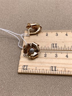 *Серьги цв Лимонное, Красное, Белое арт. 02-3868-00-000-1140-48-401 (вес 3,74 г) - фото 340646 *Серьги цв Лимонное, Красное, Белое арт. 02-3868-00-000-1140-48-401 (вес 3,74 г) - фото 340646