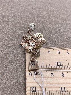 *Серьги цв Лимонное, Красное, Белое арт. 02-3629-00-000-1140-48-043 (вес 5,46 г) - фото 340687 *Серьги цв Лимонное, Красное, Белое арт. 02-3629-00-000-1140-48-043 (вес 5,46 г) - фото 340687