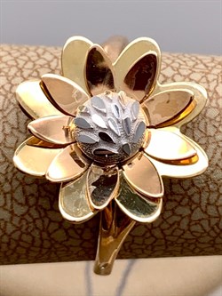 *Кольцо р.17 цв Красное Лимонное Белое Микс арт. 01-5017-00-000-1140-48-489 вес 2,53 г - фото 340698