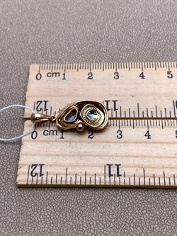 *Подвеска цв Лимонное, Красное, Белое арт. 03-2944-00-000-1140-48-908 (вес 2,57 г) - фото 340803