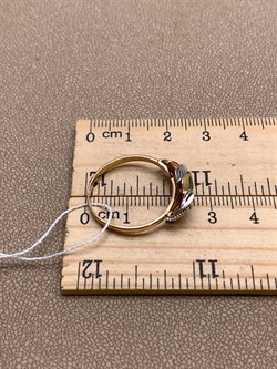 *Кольцо р.19,5 цв Красное, Белое, Лимонное арт. 01-5107-00-000-1140-48-157 (вес 2,47 г) - фото 340813