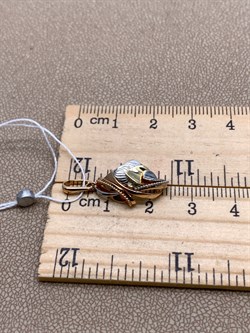 *Подвеска цв Красное, Белое, Лимонное арт. 03-2794-00-000-1140-48-857 (вес 1,5 г) - фото 340831 *Подвеска цв Красное, Белое, Лимонное арт. 03-2794-00-000-1140-48-857 (вес 1,5 г) - фото 340831