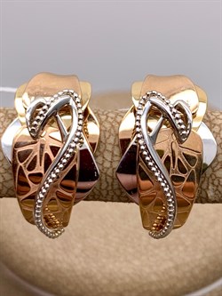 *Серьги цв Лимонное, Красное, Белое арт. 02-4072-00-000-1140-48-638 (вес 4,35 г) - фото 340856 *Серьги цв Лимонное, Красное, Белое арт. 02-4072-00-000-1140-48-638 (вес 4,35 г) - фото 340856