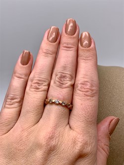 *Кольцо р.17,5 Топаз цв Красное арт. 01-5365-00-201-1110-57-821 (вес 2,19 г) - фото 341042 *Кольцо р.17,5 Топаз цв Красное арт. 01-5365-00-201-1110-57-821 (вес 2,19 г) - фото 341042