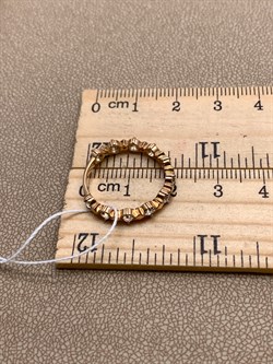 *Кольцо р.17,5 Топаз цв Красное арт. 01-5365-00-201-1110-57-821 (вес 2,19 г) - фото 341045 *Кольцо р.17,5 Топаз цв Красное арт. 01-5365-00-201-1110-57-821 (вес 2,19 г) - фото 341045