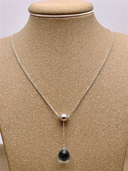 *Колье р.45-50 Топаз цв Белое арт. 07-0225-00-201-1120-46-490 (вес 3,27 г) - фото 341165 *Колье р.45-50 Топаз цв Белое арт. 07-0225-00-201-1120-46-490 (вес 3,27 г) - фото 341165