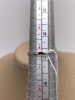 *Кольцо р.17 Топаз, Фианит цв Белое арт. 01-4289-00-207-1120-46-931 (вес 2,29 г) - фото 341214