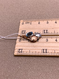 *Подвеска Топаз цв Красное и Белое арт. 03-2743-00-201-1111-57-373 (вес 2,09 г) - фото 341256 *Подвеска Топаз цв Красное и Белое арт. 03-2743-00-201-1111-57-373 (вес 2,09 г) - фото 341256