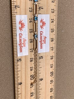 *Браслет р.17-21 Топаз цв Красное и Белое арт. 05-0637-00-201-1111-57-117 (вес 4,75 г) - фото 341282 *Браслет р.17-21 Топаз цв Красное и Белое арт. 05-0637-00-201-1111-57-117 (вес 4,75 г) - фото 341282