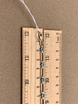 *Браслет р.17-21 Топаз цв Красное и Белое арт. 05-0637-00-201-1111-57-117 (вес 4,75 г) - фото 341283 *Браслет р.17-21 Топаз цв Красное и Белое арт. 05-0637-00-201-1111-57-117 (вес 4,75 г) - фото 341283