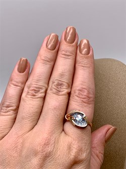 *Кольцо р.18 Топаз цв Красное арт. 01-5156-00-201-1110-57-392 (вес 3,53 г) - фото 341335 *Кольцо р.18 Топаз цв Красное арт. 01-5156-00-201-1110-57-392 (вес 3,53 г) - фото 341335