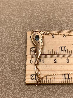 *Колье р.45-50 Топаз цв Красное арт. 07-0204-00-201-1110-46-239 (вес 5,2 г) - фото 341349 *Колье р.45-50 Топаз цв Красное арт. 07-0204-00-201-1110-46-239 (вес 5,2 г) - фото 341349