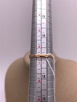 *Кольцо р.17 Топаз цв Красное арт. 01-5141-01-201-1110-57-600 (вес 2,48 г) - фото 341389