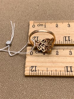 *Кольцо р.17,5 Топаз, Фианит цв Красное арт. 01-0001-00-207-1110-57-840 (вес 3,07 г) - фото 341461 *Кольцо р.17,5 Топаз, Фианит цв Красное арт. 01-0001-00-207-1110-57-840 (вес 3,07 г) - фото 341461