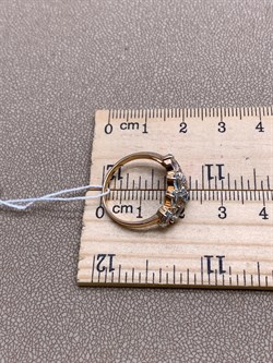 *Кольцо р.17,5 Топаз, Фианит цв Красное арт. 01-0001-00-207-1110-57-840 (вес 3,07 г) - фото 341463 *Кольцо р.17,5 Топаз, Фианит цв Красное арт. 01-0001-00-207-1110-57-840 (вес 3,07 г) - фото 341463