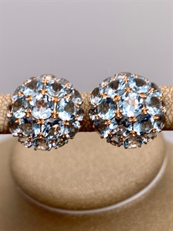 *Серьги Топаз цв Красное арт. 02-3188-00-201-1110-46-419 (вес 5,72 г) - фото 341494 *Серьги Топаз цв Красное арт. 02-3188-00-201-1110-46-419 (вес 5,72 г) - фото 341494