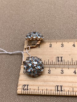 *Серьги Топаз цв Красное арт. 02-3188-00-201-1110-46-419 (вес 5,72 г) - фото 341498 *Серьги Топаз цв Красное арт. 02-3188-00-201-1110-46-419 (вес 5,72 г) - фото 341498