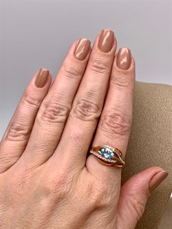 *Кольцо р.18 Топаз цв Красное арт. 01-5374-00-201-1110-57-777 (вес 3,08 г) - фото 341505 *Кольцо р.18 Топаз цв Красное арт. 01-5374-00-201-1110-57-777 (вес 3,08 г) - фото 341505