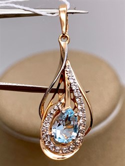 *Подвеска Топаз цв Красное арт. 03-2833-01-201-1110-57-167 (вес 1,8 г) - фото 341532 *Подвеска Топаз цв Красное арт. 03-2833-01-201-1110-57-167 (вес 1,8 г) - фото 341532