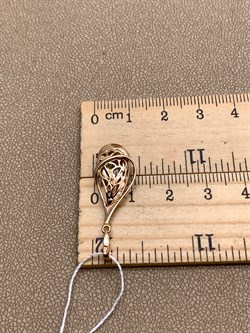 *Подвеска Топаз цв Красное арт. 03-2833-01-201-1110-57-167 (вес 1,8 г) - фото 341533 *Подвеска Топаз цв Красное арт. 03-2833-01-201-1110-57-167 (вес 1,8 г) - фото 341533