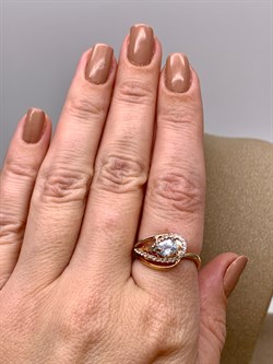 *Кольцо р.18 Топаз цв Красное арт. 01-5219-00-201-1110-57-360 (вес 2,92 г) - фото 341547 *Кольцо р.18 Топаз цв Красное арт. 01-5219-00-201-1110-57-360 (вес 2,92 г) - фото 341547