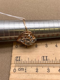 *Кольцо р.20 Топаз, Фианит цв Красное арт. 01-4899-00-207-1110-46-052 (вес 3,38 г) - фото 341557 *Кольцо р.20 Топаз, Фианит цв Красное арт. 01-4899-00-207-1110-46-052 (вес 3,38 г) - фото 341557