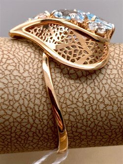 *Кольцо р.20 Топаз, Фианит цв Красное арт. 01-4899-00-207-1110-46-052 (вес 3,38 г) - фото 341560 *Кольцо р.20 Топаз, Фианит цв Красное арт. 01-4899-00-207-1110-46-052 (вес 3,38 г) - фото 341560